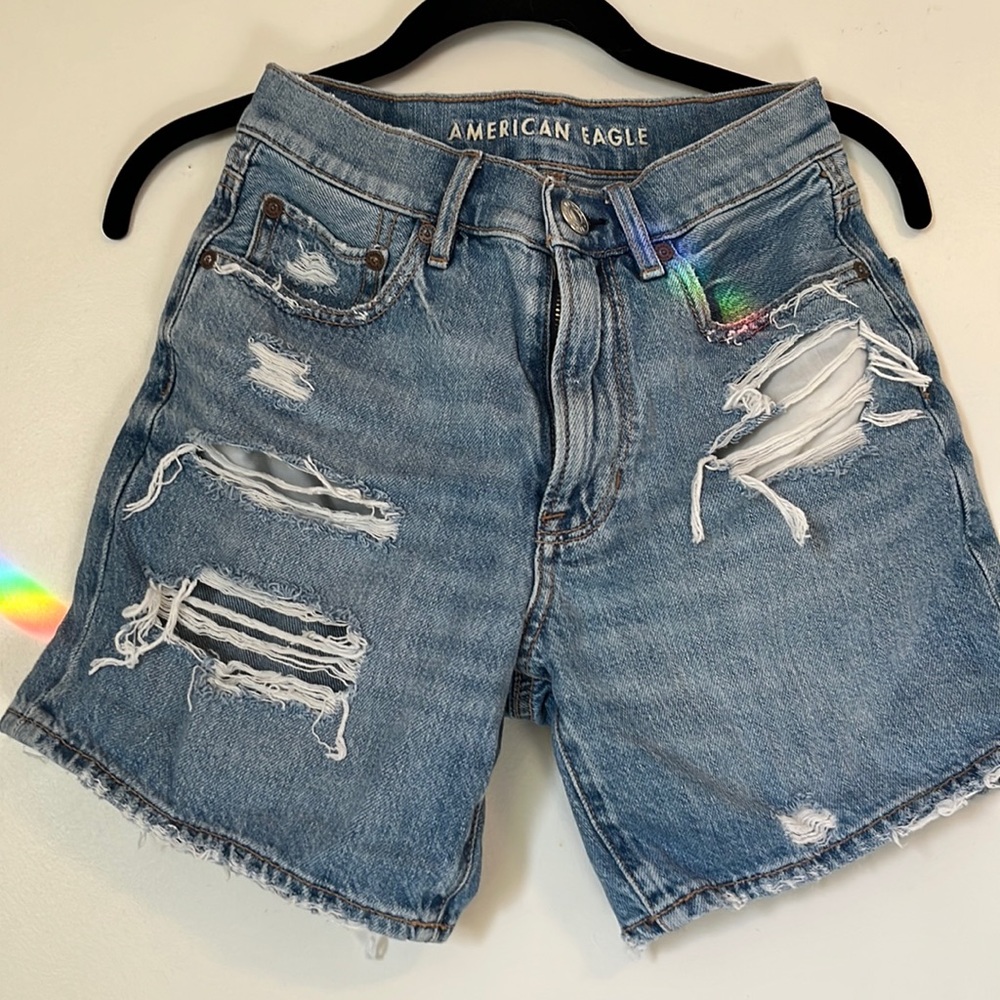Distressed American Eagle Shorts